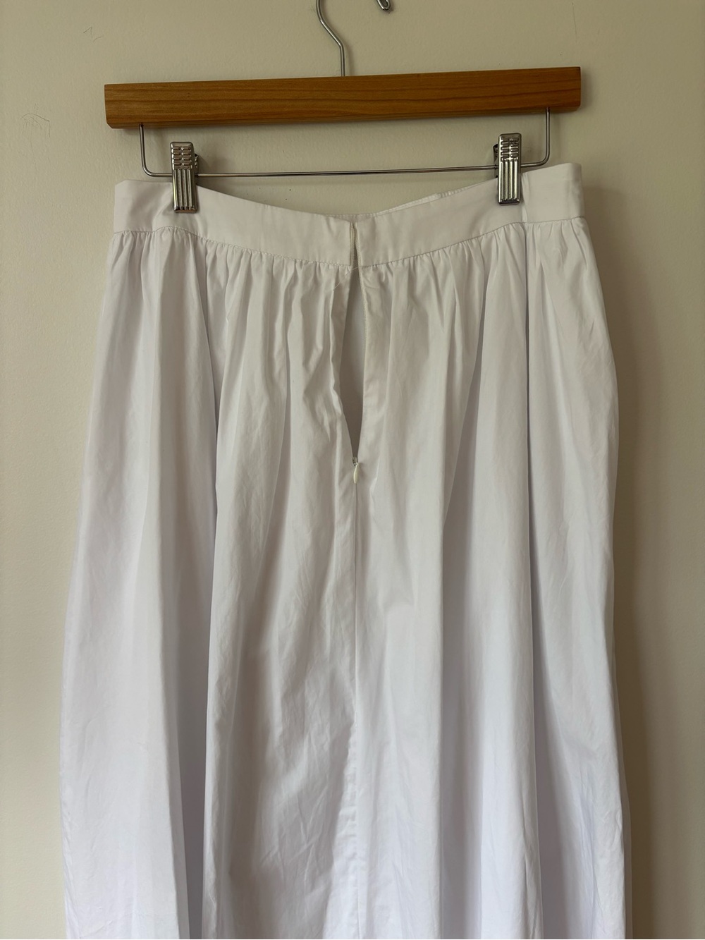 Commense White Maxi Skirt with Pockets NWT - Picture 5 of 7